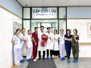 Đội ngũ y bác sĩ phòng cấp cứu bệnh viện Việt Mỹ Phú Yên