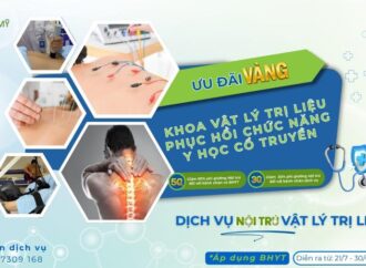 Ưu đãi vật lý trị liệu tại Bệnh Viện Việt Mỹ Phú Yên